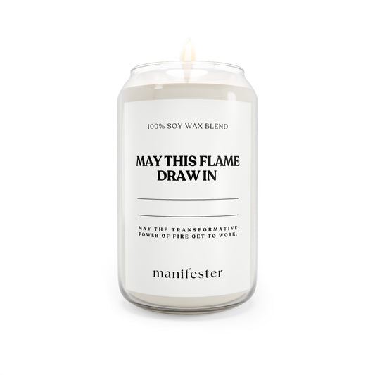 MAY THIS FLAME DRAW IN Fill-In-The-Blank Candle 16oz