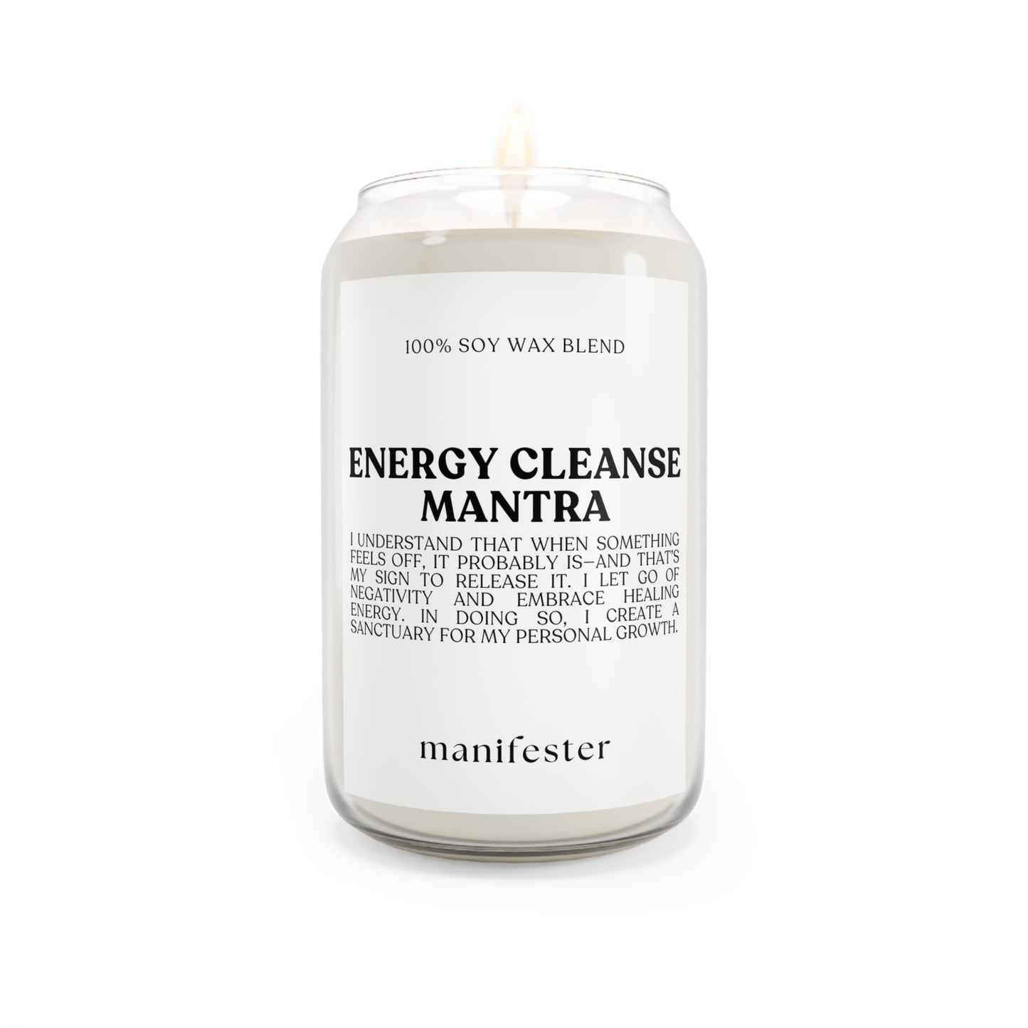 ENERGY CLEANSE MANTRA Candle 16oz