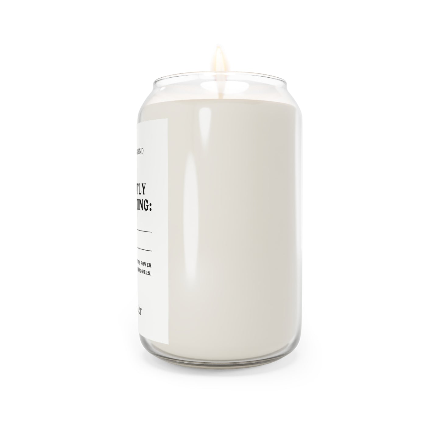 CURRENTLY MANIFESTING Fill-In-The-Blank Candle 16 oz