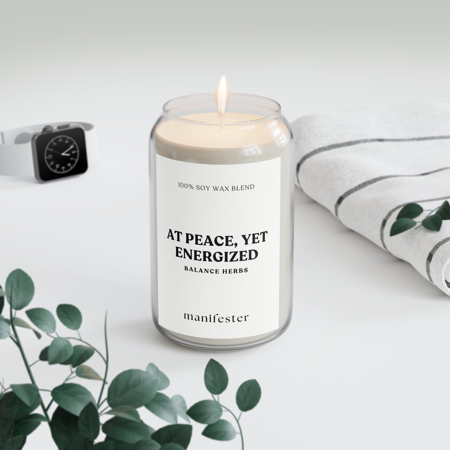 AT PEACE YET ENERGIZED Candle 16oz