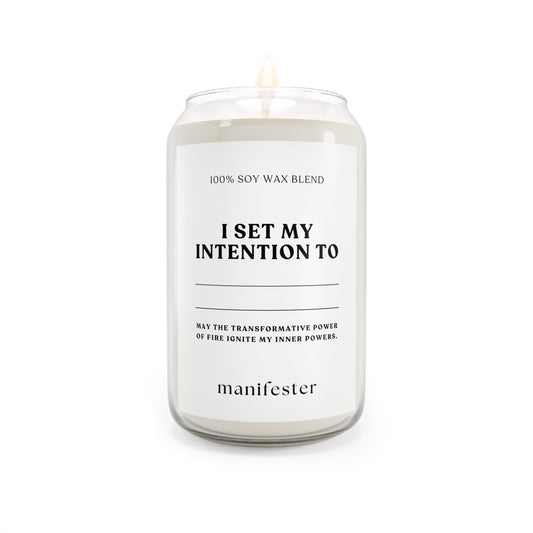 INTENTION SETTING Fill-In-The-Blank Candle 16oz